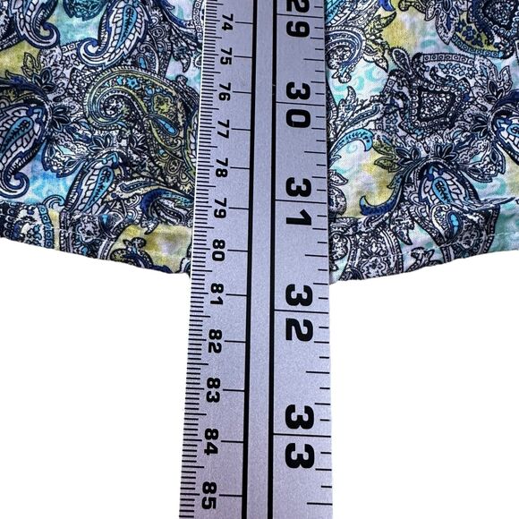 Jared Lang Paisley Shirt Mens 3XL XXXL Multicolor Cotton Button Up Long Sleeve - Picture 10 of 10